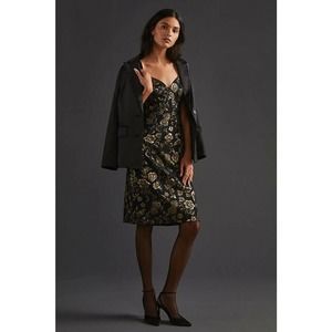 New Anthropologie Maeve Slim Jacquard Mini Dress Size 6